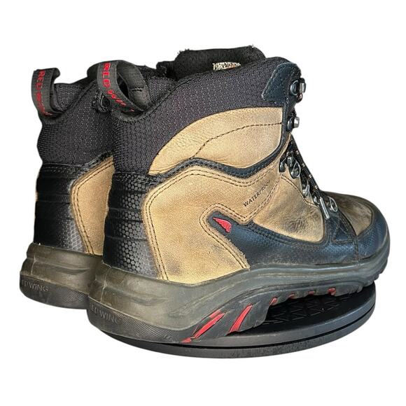 Men's Red Wing Tradesman ASTM F2892-18 Leather Lace-Up Work Boot Size 10.5 Brown - Picture 4 of 6